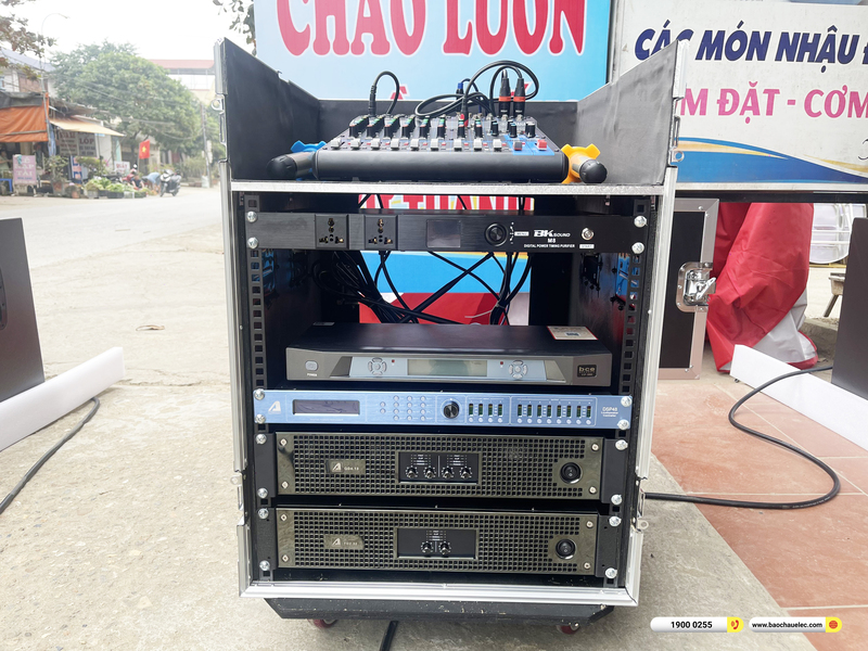 Lắp đặt d&agrave;n Line Array Actpro gần 154tr cho anh Th&agrave;nh ở Thanh H&oacute;a