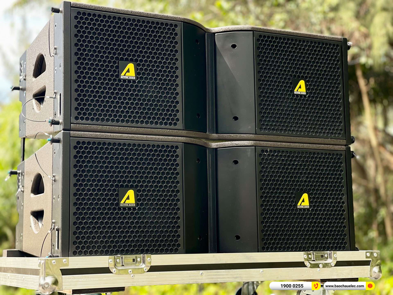 Lắp đặt d&agrave;n line array Actpro 184tr cho chị Trang Ki&ecirc;n Giang