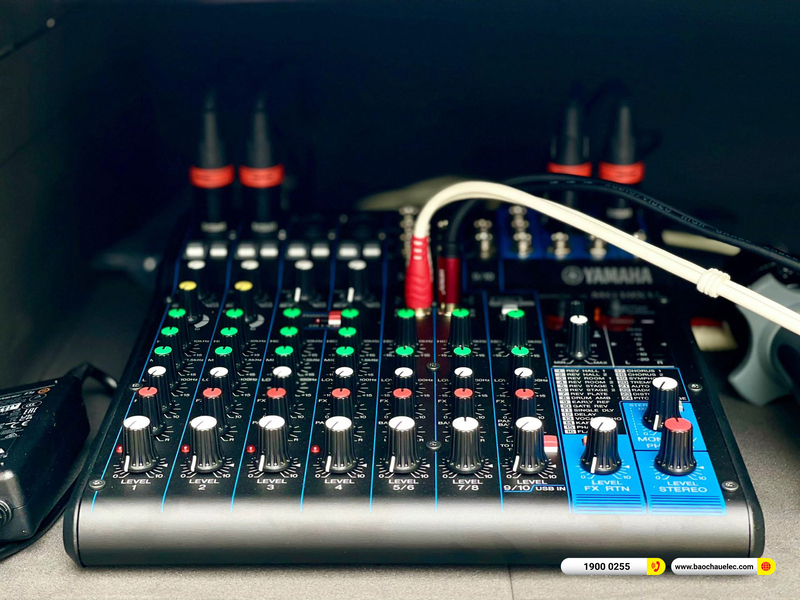 Lắp đặt d&agrave;n line array Actpro 184tr cho chị Trang Ki&ecirc;n Giang
