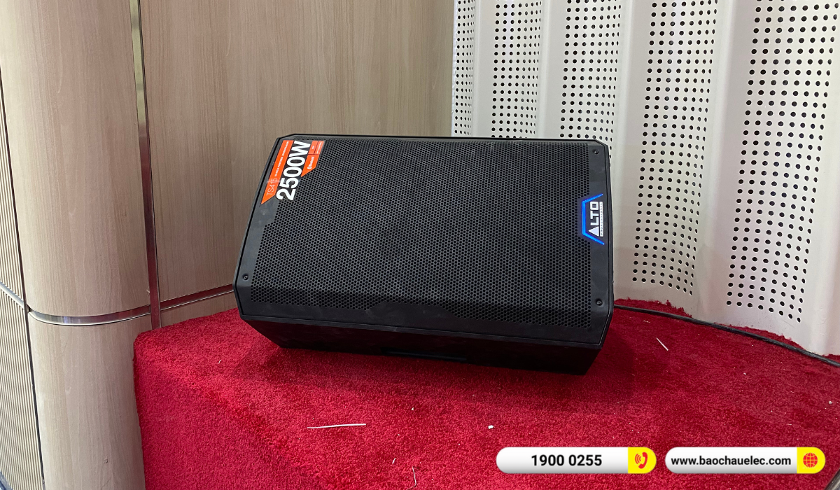 Lắp đặt dàn Line Array Actpro cho Công ty HATECO tại Hải Phòng