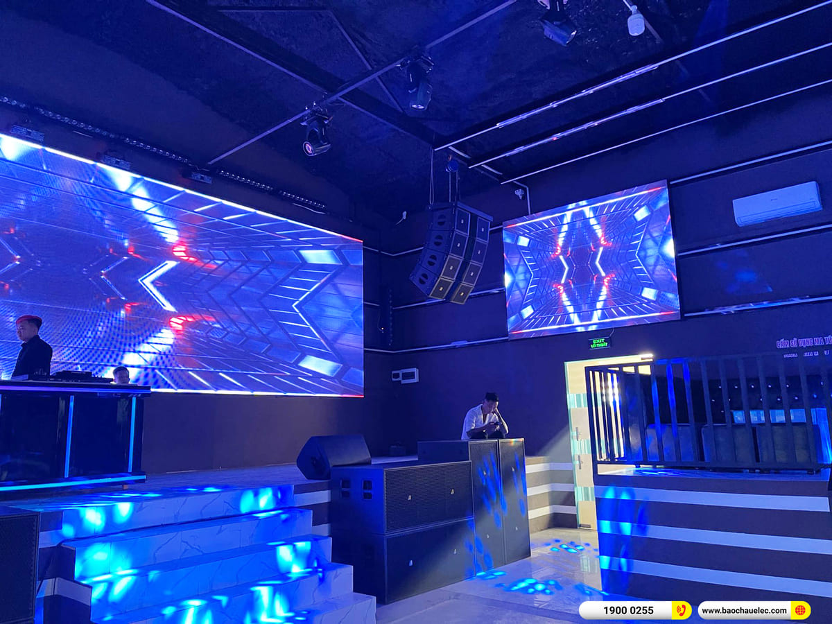 Lắp đặt d&agrave;n line array ACTPRO gần 593tr cho qu&aacute;n bar ở Tr&agrave; Vinh
