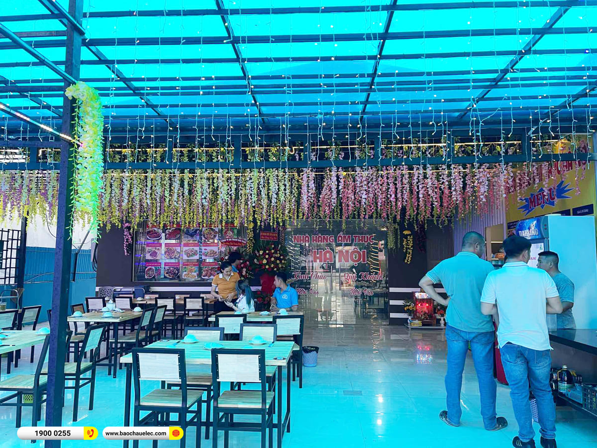 Lắp đặt d&agrave;n line array ACTPRO gần 593tr cho qu&aacute;n bar ở Tr&agrave; Vinh