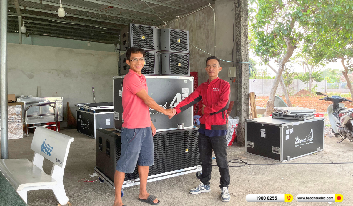 Lắp đặt d&agrave;n Line Array Actpro gần 172tr cho s&acirc;n vận động THT tại B&agrave; Rịa Vũng T&agrave;u