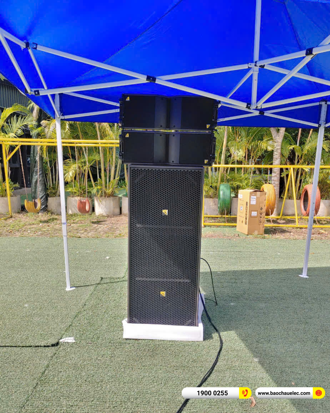 Lắp đặt d&agrave;n Line Array Actpro cho sự kiện, đ&aacute;m cưới hơn 109tr cho chị Như tại Thanh H&oacute;a