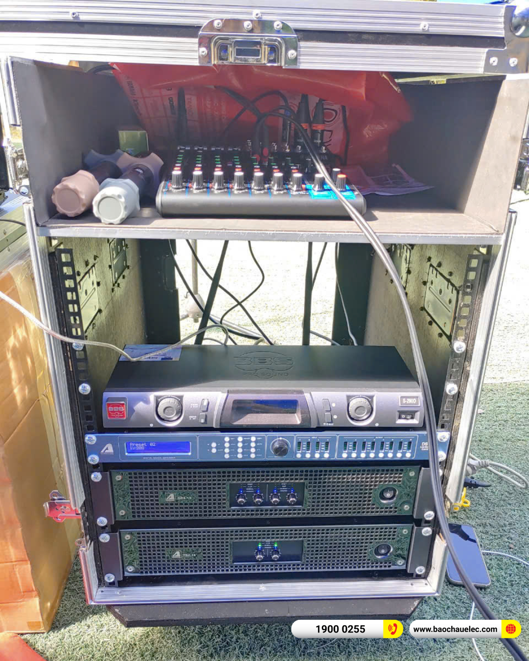 Lắp đặt d&agrave;n Line Array Actpro cho sự kiện, đ&aacute;m cưới hơn 109tr cho chị Như tại Thanh H&oacute;a