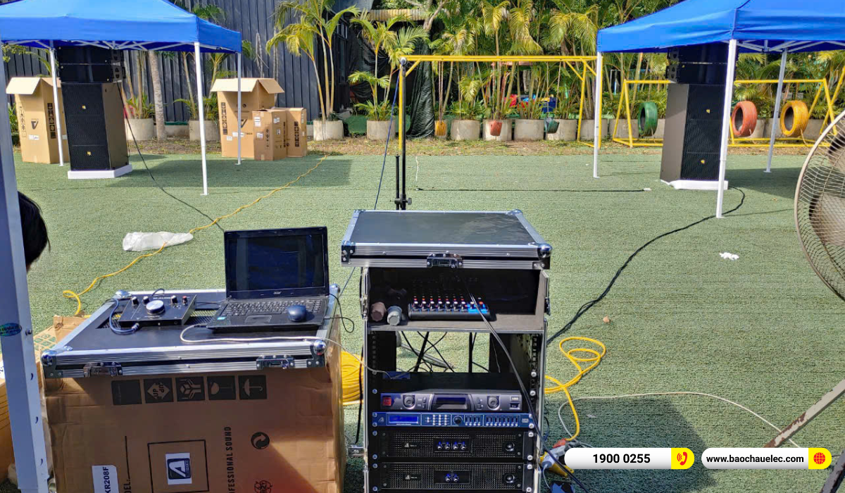 Lắp đặt d&agrave;n Line Array Actpro cho sự kiện, đ&aacute;m cưới hơn 109tr cho chị Như tại Thanh H&oacute;a