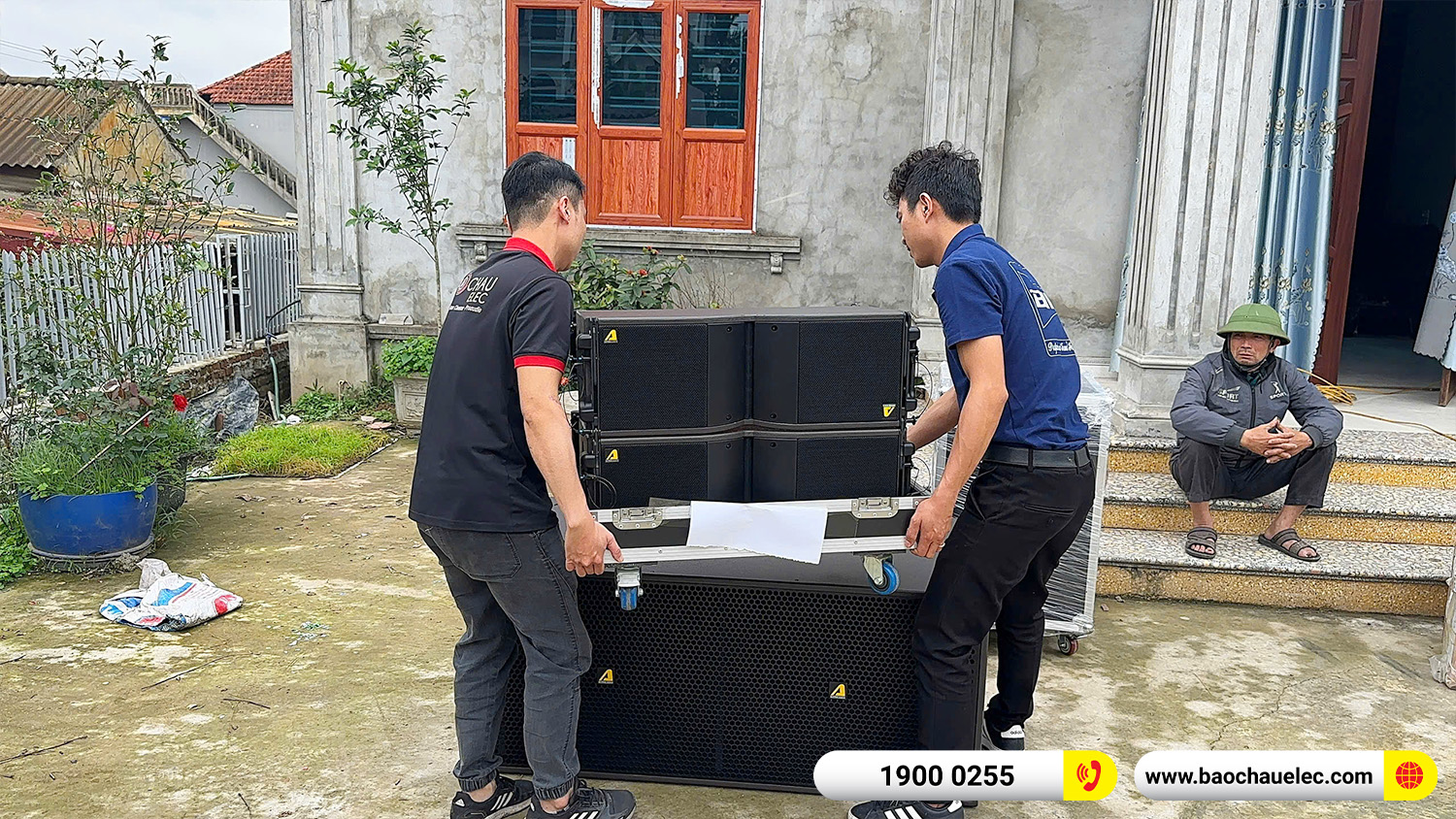 Lắp đặt d&agrave;n Line Array Actpro sự kiện, đ&aacute;m cưới hơn 165tr cho anh Chiến tại Hưng Y&ecirc;n