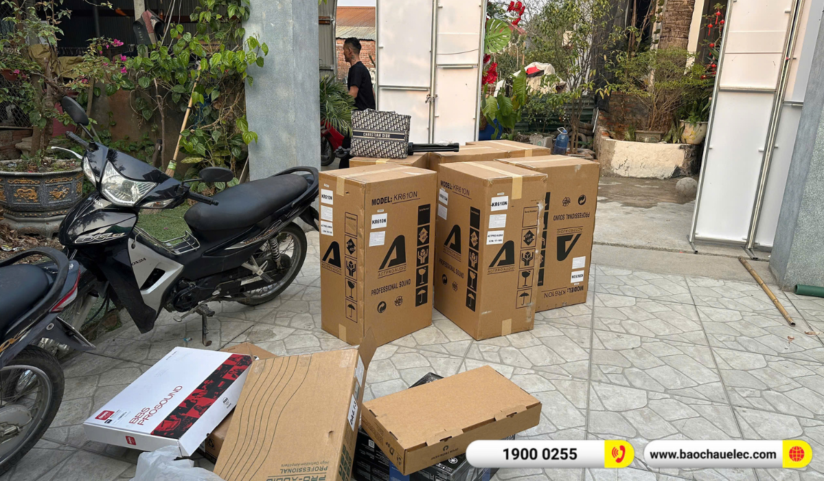 Lắp đặt d&agrave;n Line Array Actpro sự kiện, đ&aacute;m cưới hơn 171tr cho anh L&yacute; tại Vĩnh Ph&uacute;c