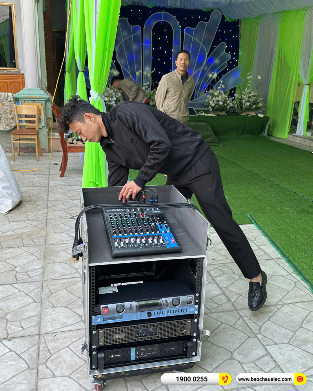 Lắp đặt d&agrave;n Line Array Actpro sự kiện, đ&aacute;m cưới hơn 171tr cho anh L&yacute; tại Vĩnh Ph&uacute;c