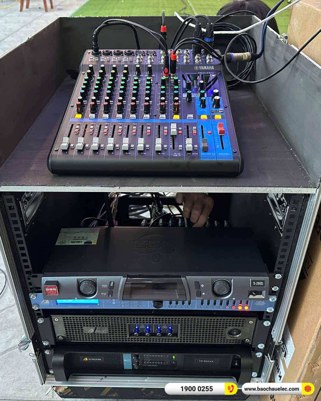 Lắp đặt d&agrave;n Line Array Actpro sự kiện, đ&aacute;m cưới hơn 171tr cho anh L&yacute; tại Vĩnh Ph&uacute;c