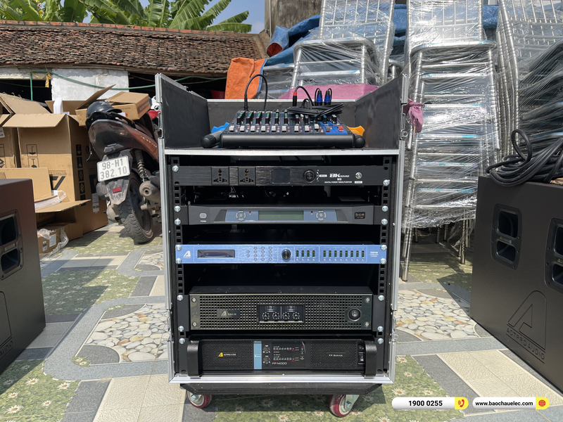 Lắp đặt dàn Line Array Actpro sự kiện, đám cưới gần 154tr cho anh Minh ở Bắc Ninh