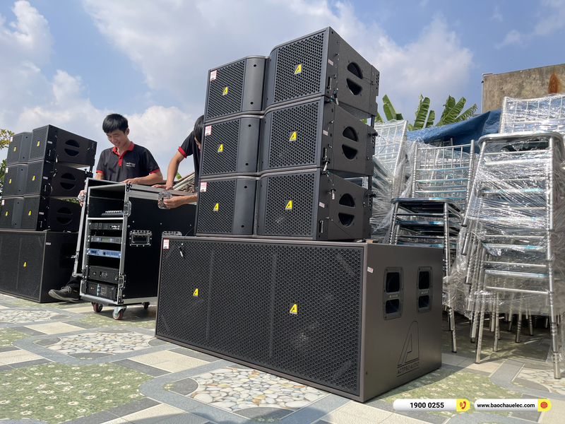 Lắp đặt dàn Line Array Actpro sự kiện, đám cưới gần 154tr cho anh Minh ở Bắc Ninh
