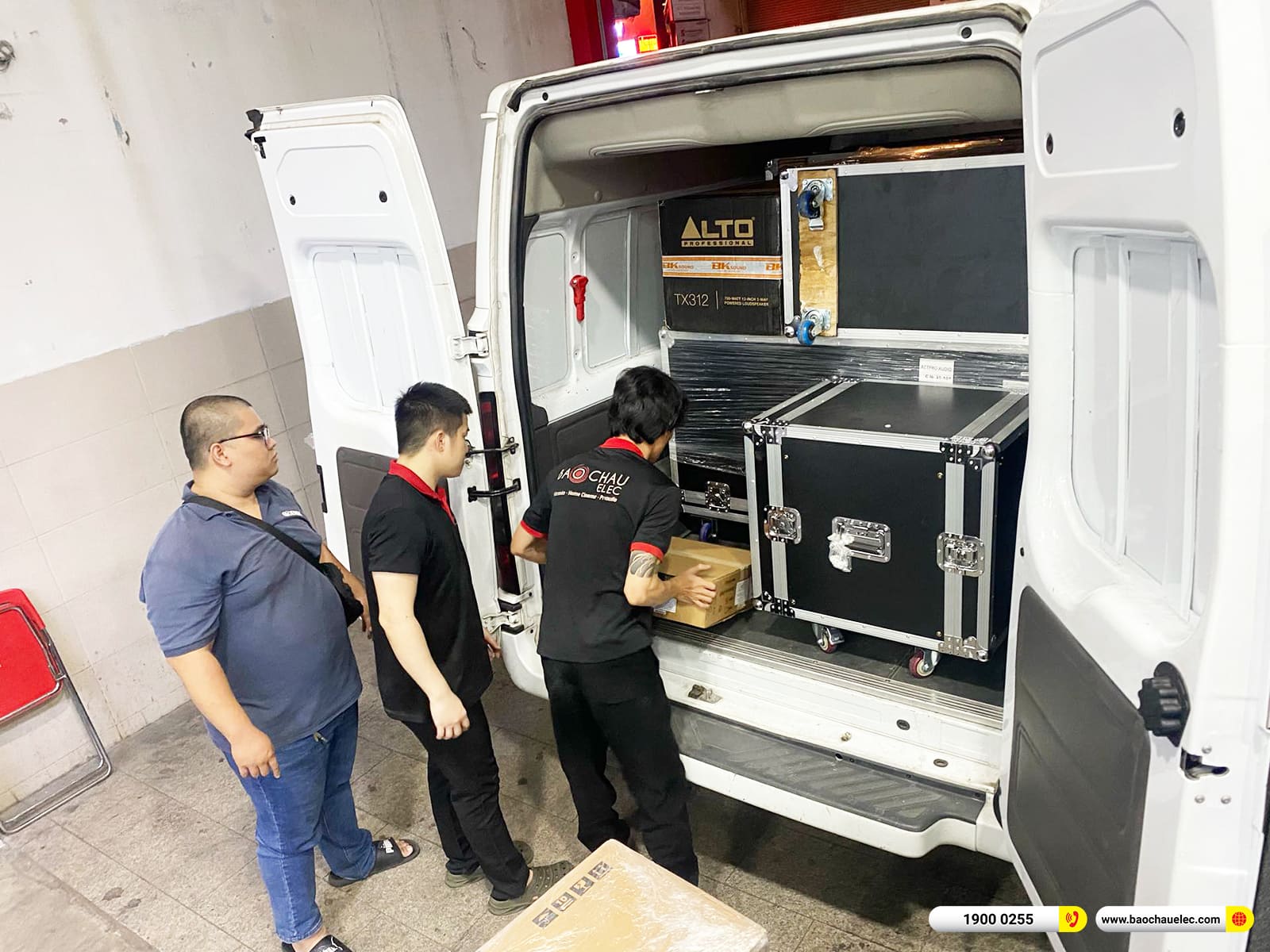 Lắp đặt dàn Line Array Actpro sự kiện, đám cưới gần 155tr cho anh Thắng ở Đăk Nông