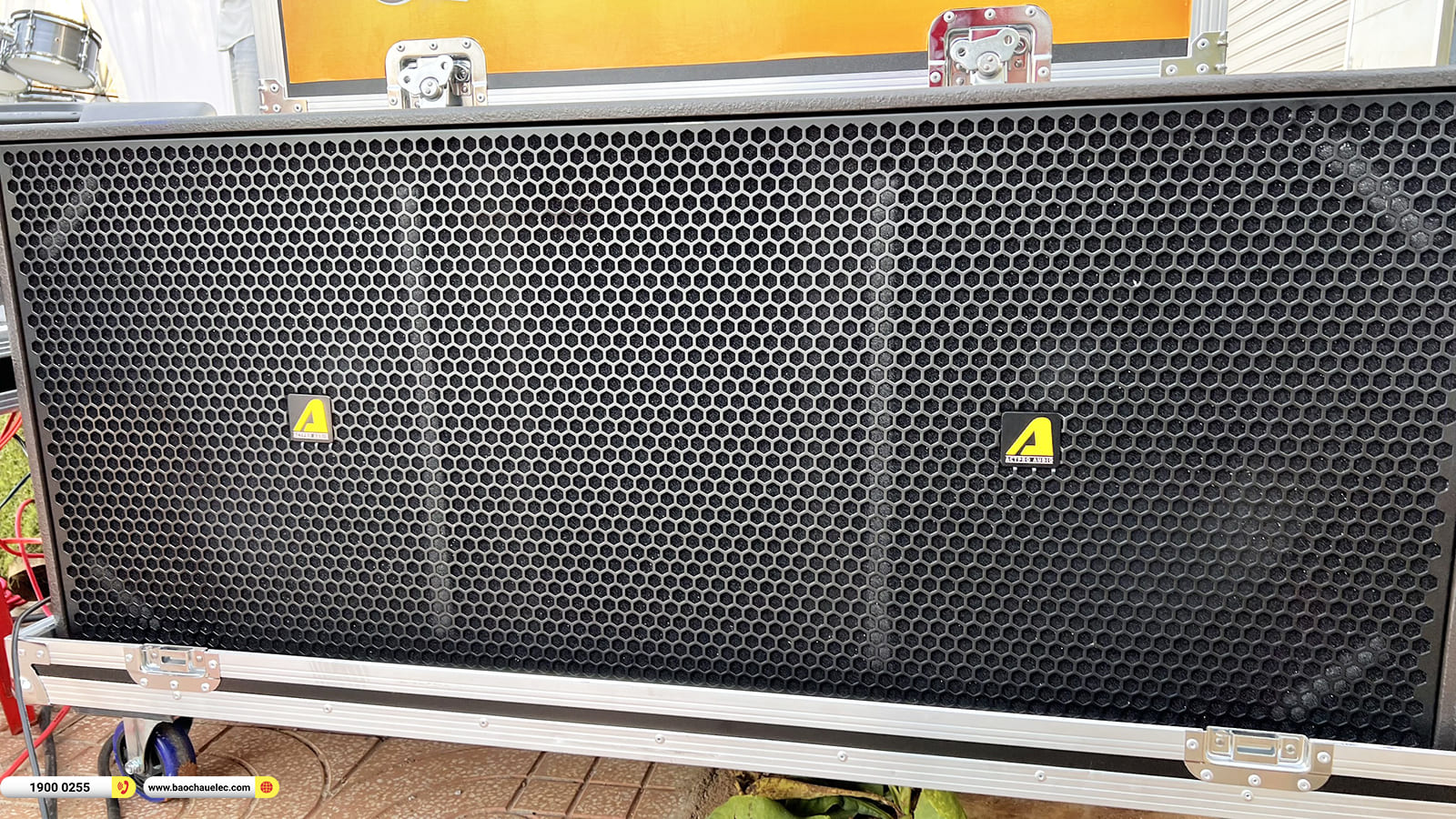 Lắp đặt dàn Line Array Actpro sự kiện, đám cưới gần 155tr cho anh Thắng ở Đăk Nông