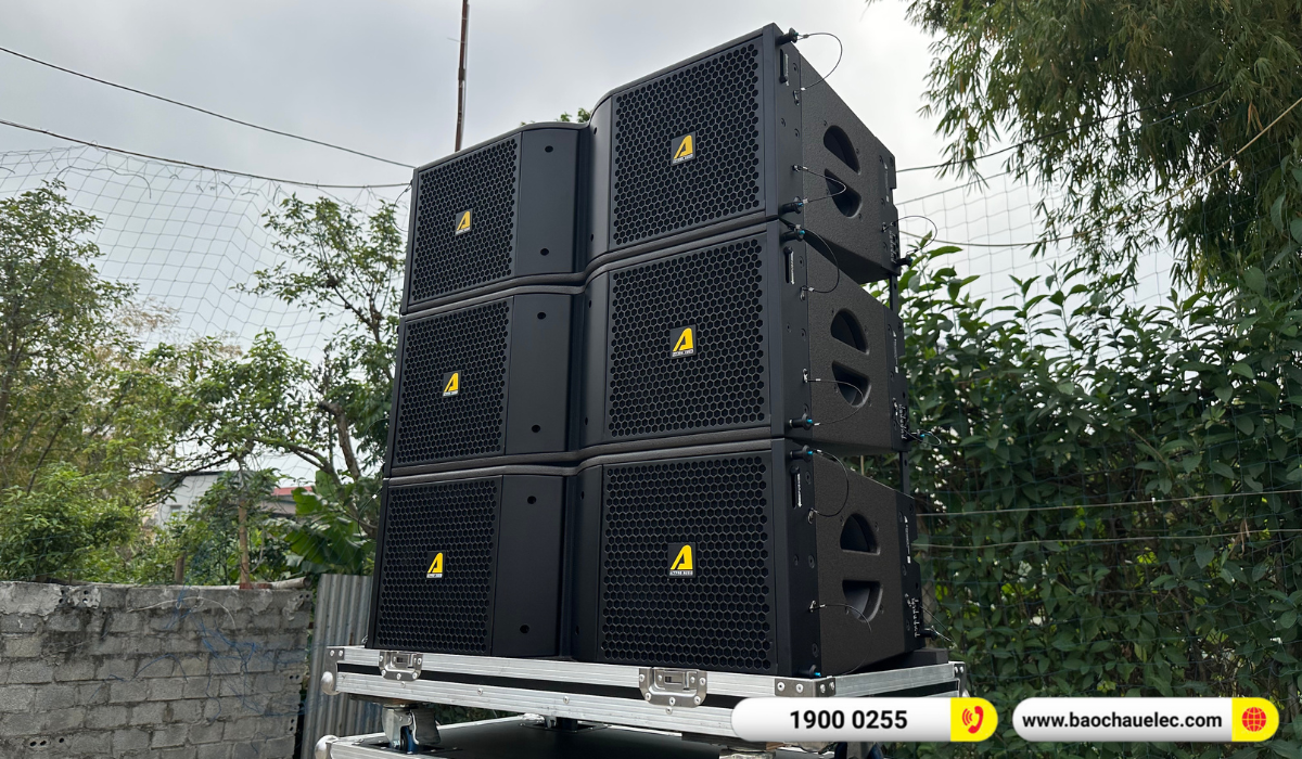 Lắp đặt d&agrave;n Line Array Actpro sự kiện, đ&aacute;m cưới hơn 195tr cho anh T&ugrave;ng tại Hải Dương