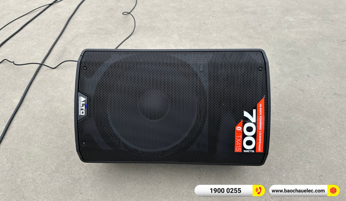 Lắp đặt d&agrave;n Line Array Actpro sự kiện, đ&aacute;m cưới hơn 195tr cho anh T&ugrave;ng tại Hải Dương