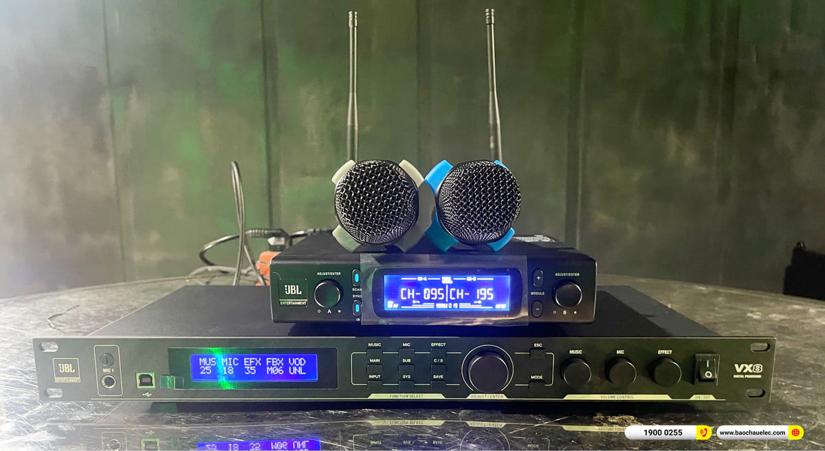 Lắp đặt d&agrave;n Line Array Temeisheng hơn 69tr cho anh Cường ở Long An