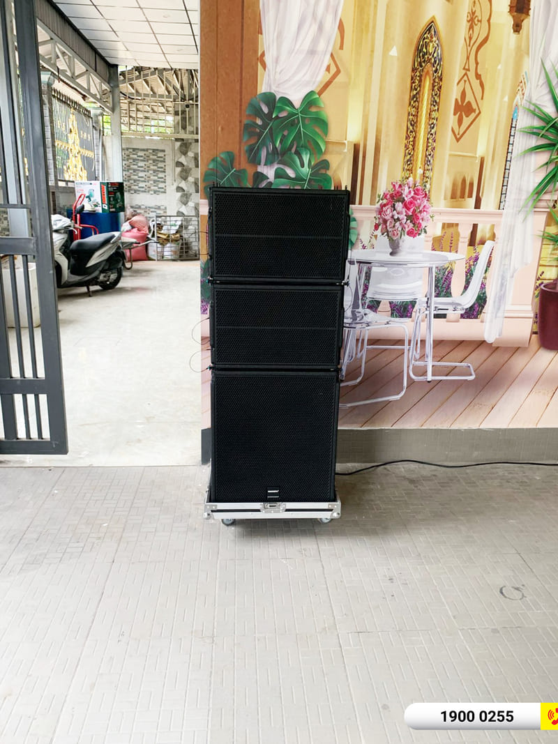Lắp đặt d&agrave;n Line Array Temeisheng hơn 69tr cho anh Trường ở Đồng Nai