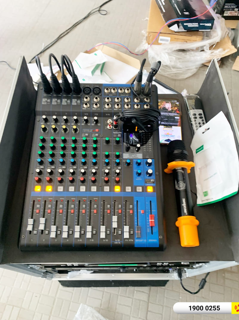 Lắp đặt d&agrave;n Line Array Temeisheng hơn 69tr cho anh Trường ở Đồng Nai