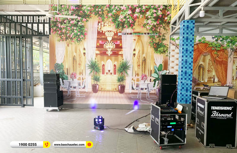 Lắp đặt d&agrave;n Line Array Temeisheng hơn 69tr cho anh Trường ở Đồng Nai
