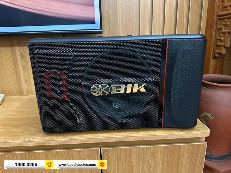 lắp đặt d&agrave;n nghe nhạc BIK