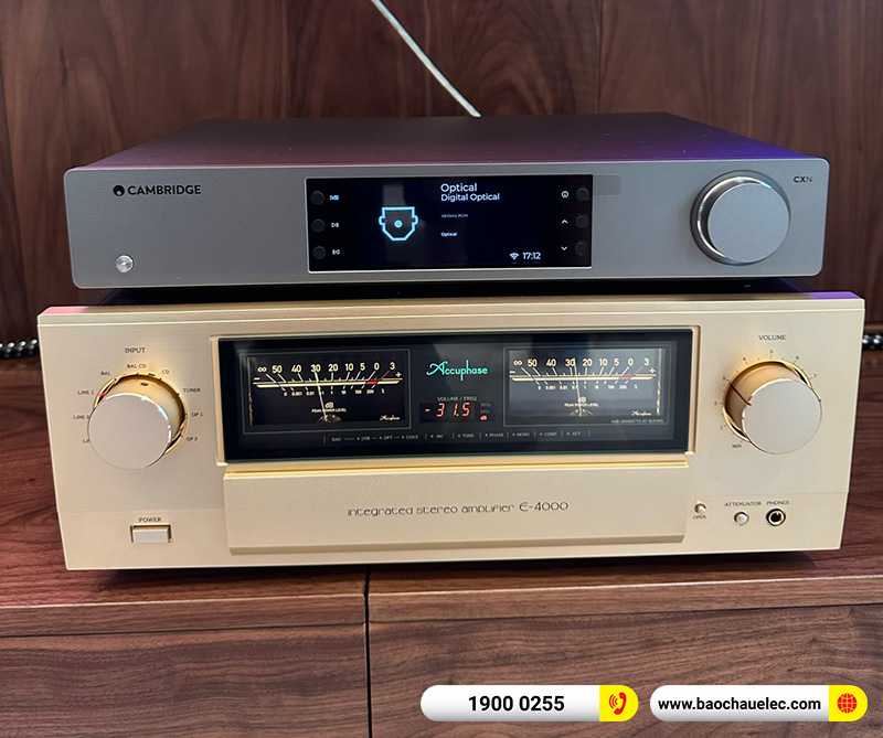 Lắp đặt d&agrave;n nghe nhạc Hi-end Tannoy