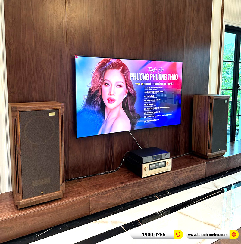 Lắp đặt d&agrave;n nghe nhạc Hi-end Tannoy