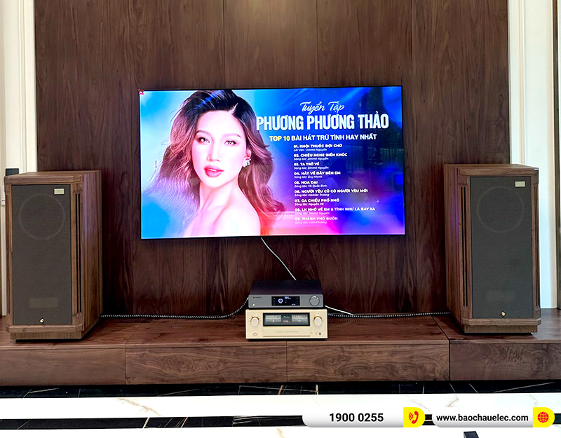 Lắp đặt dàn nghe nhạc Hi-end Tannoy