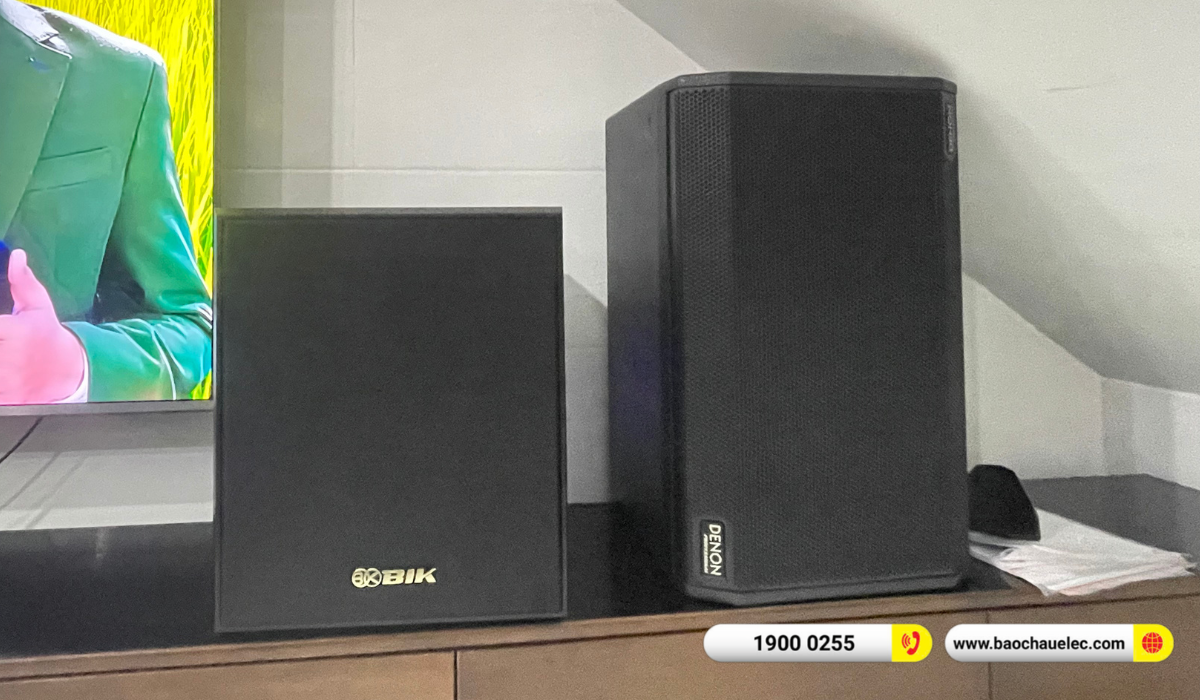 Lắp đặt d&agrave;n nghe nhạc Denon cho anh T&acirc;m gần 37tr tại An Giang