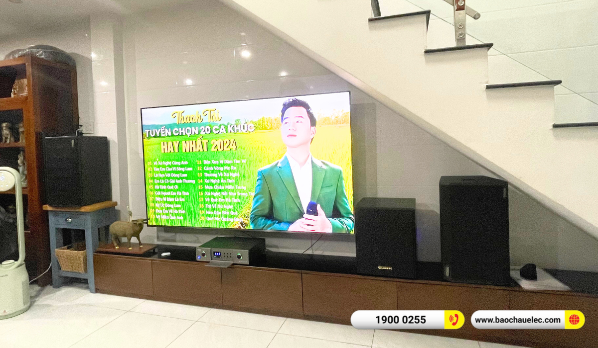 Lắp đặt d&agrave;n nghe nhạc Denon cho anh T&acirc;m gần 37tr tại An Giang