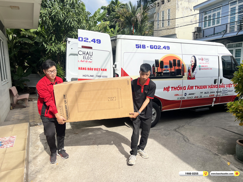Lắp đặt d&agrave;n nghe nhạc Hi-end gần 308tr cho anh Quốc ở TPHCM