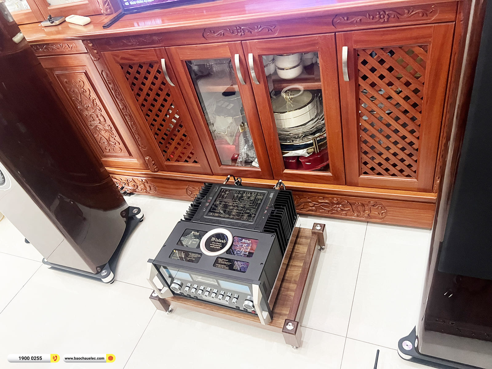Lắp đặt d&agrave;n nghe nhạc Hi-end Fyne Audio cho kh&aacute;ch h&agrave;ng ở TPHCM