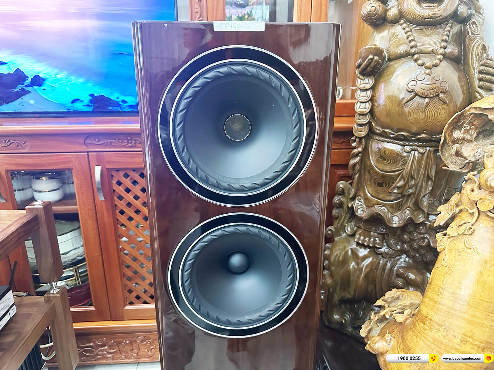 Lắp đặt d&agrave;n nghe nhạc Hi-end Fyne Audio cho kh&aacute;ch h&agrave;ng ở TPHCM