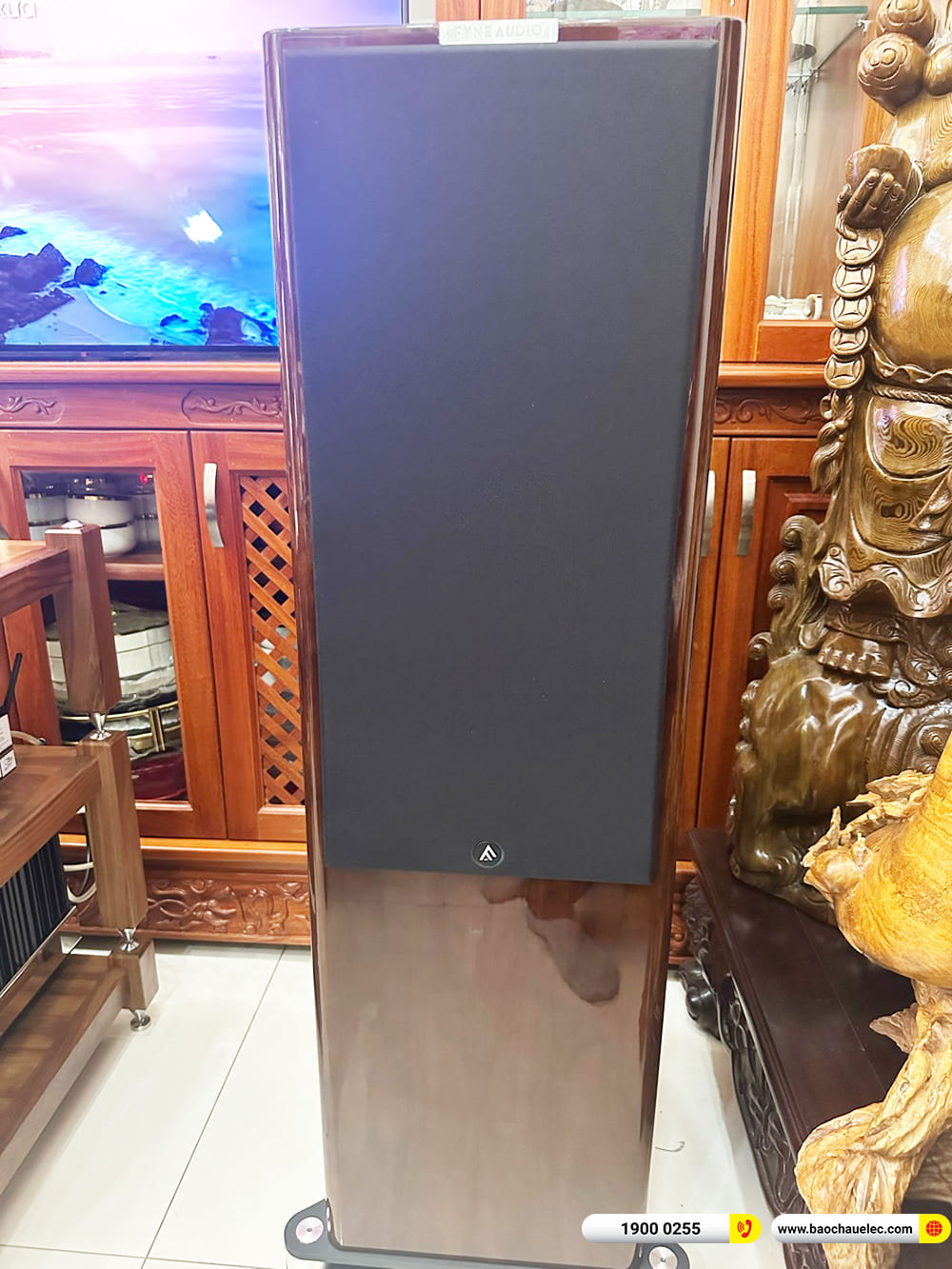 Lắp đặt d&agrave;n nghe nhạc Hi-end Fyne Audio cho kh&aacute;ch h&agrave;ng ở TPHCM