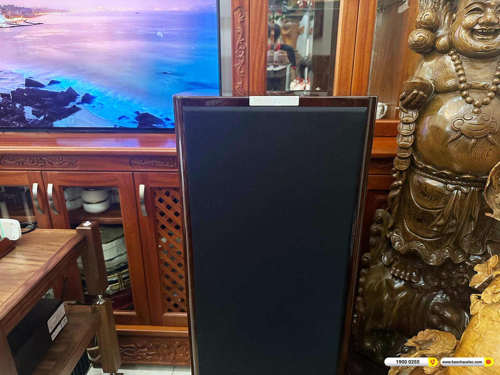 Lắp đặt d&agrave;n nghe nhạc Hi-end Fyne Audio cho kh&aacute;ch h&agrave;ng ở TPHCM