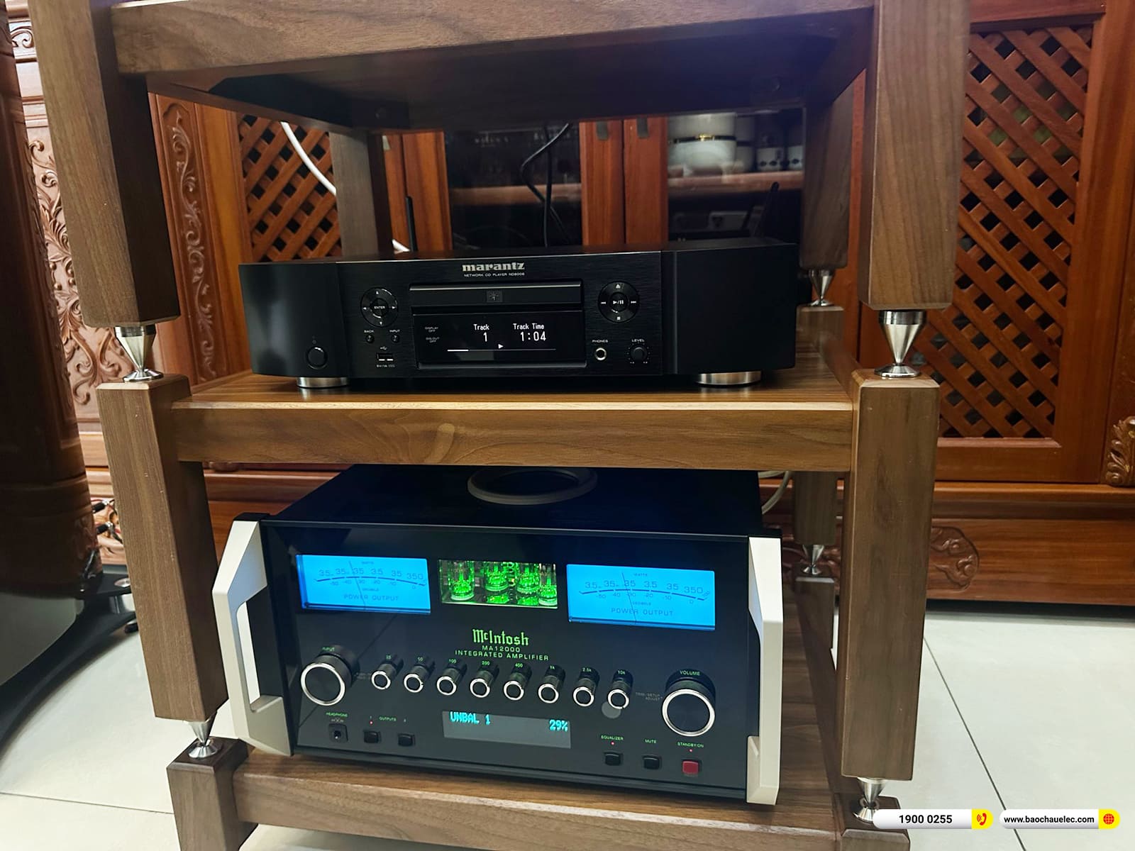 Lắp đặt d&agrave;n nghe nhạc Hi-end Fyne Audio cho kh&aacute;ch h&agrave;ng ở TPHCM