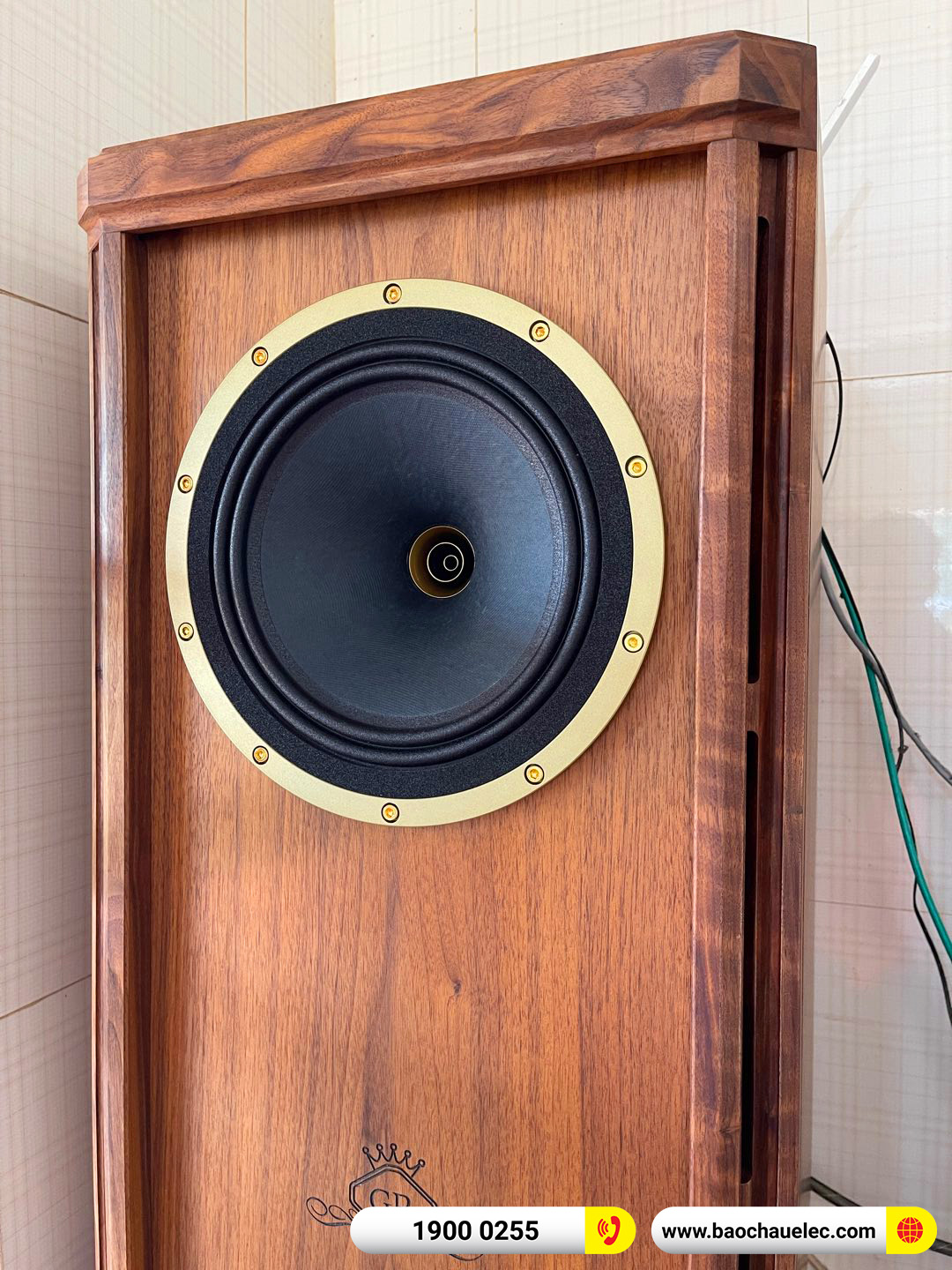 Lắp đặt dàn nghe nhạc Hi-end Tannoy hơn 180tr cho anh Hạnh tại Thái Bình