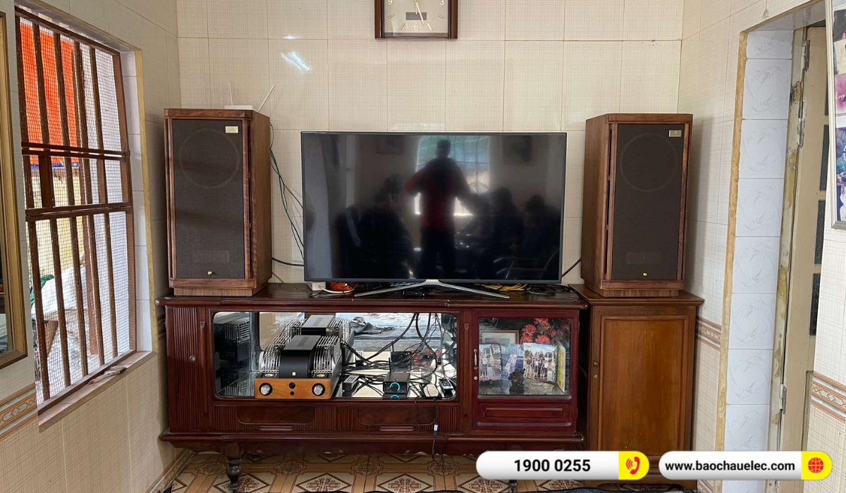 Lắp đặt dàn nghe nhạc Hi-end Tannoy hơn 180tr cho anh Hạnh tại Thái Bình