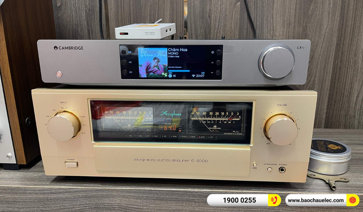 Lắp đặt dàn nghe nhạc Hi-end Tannoy hơn 266tr cho anh Nam tại Hà Nội