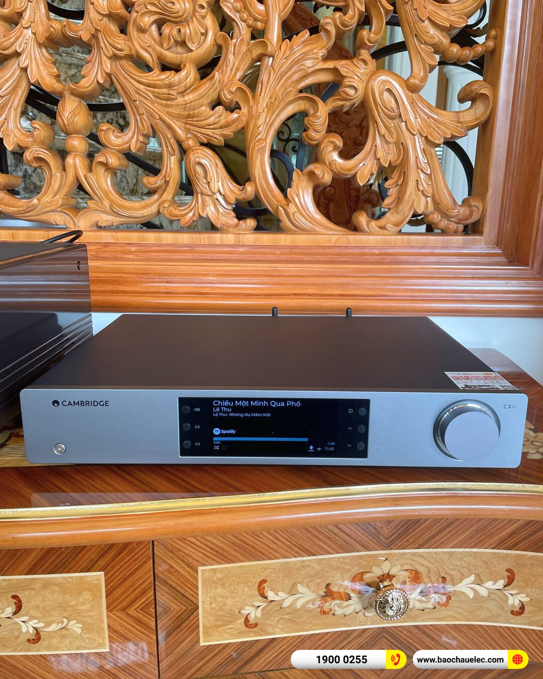 Lắp đặt d&agrave;n nghe nhạc Hi-end Tannoy hơn 480tr cho anh Th&ocirc;ng tại TP HCM