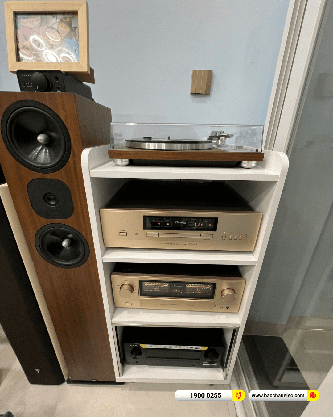Lắp đặt d&agrave;n nghe nhạc Hi-end Tannoy gần 344tr cho anh Lập tại Vũng T&agrave;u