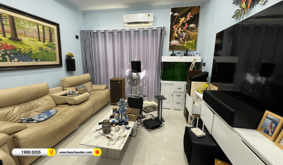 Lắp đặt d&agrave;n nghe nhạc Hi-end Tannoy gần 344tr cho anh Lập tại Vũng T&agrave;u
