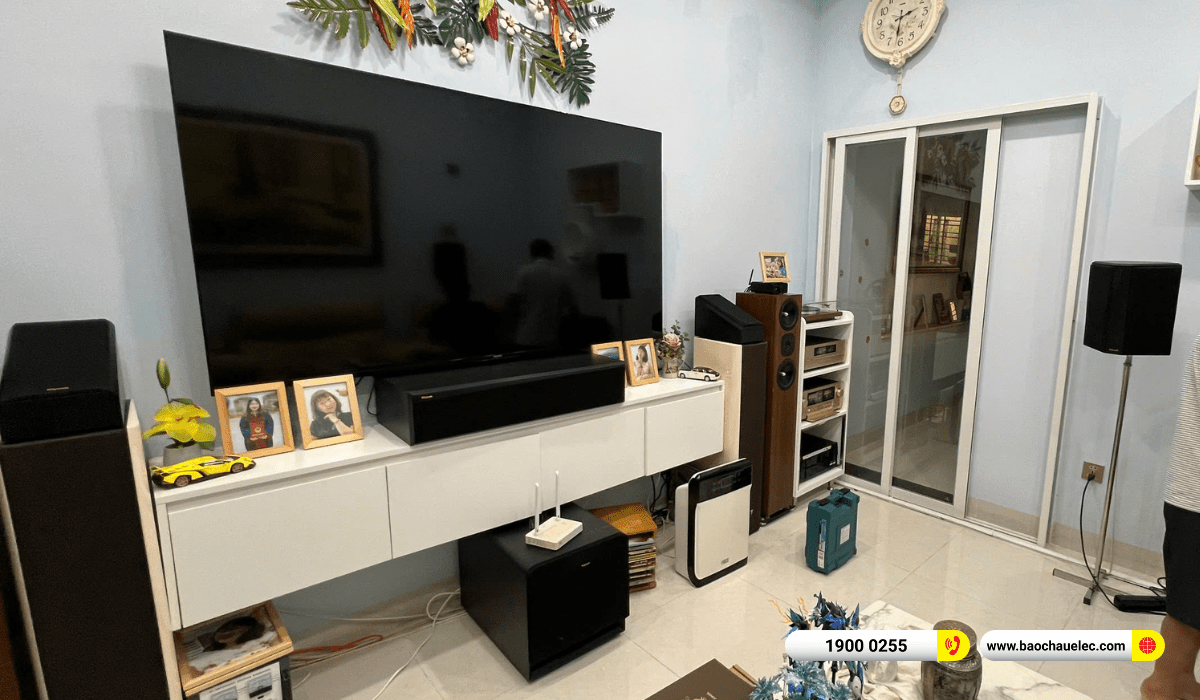 Lắp đặt d&agrave;n nghe nhạc Hi-end Tannoy gần 344tr cho anh Lập tại Vũng T&agrave;u
