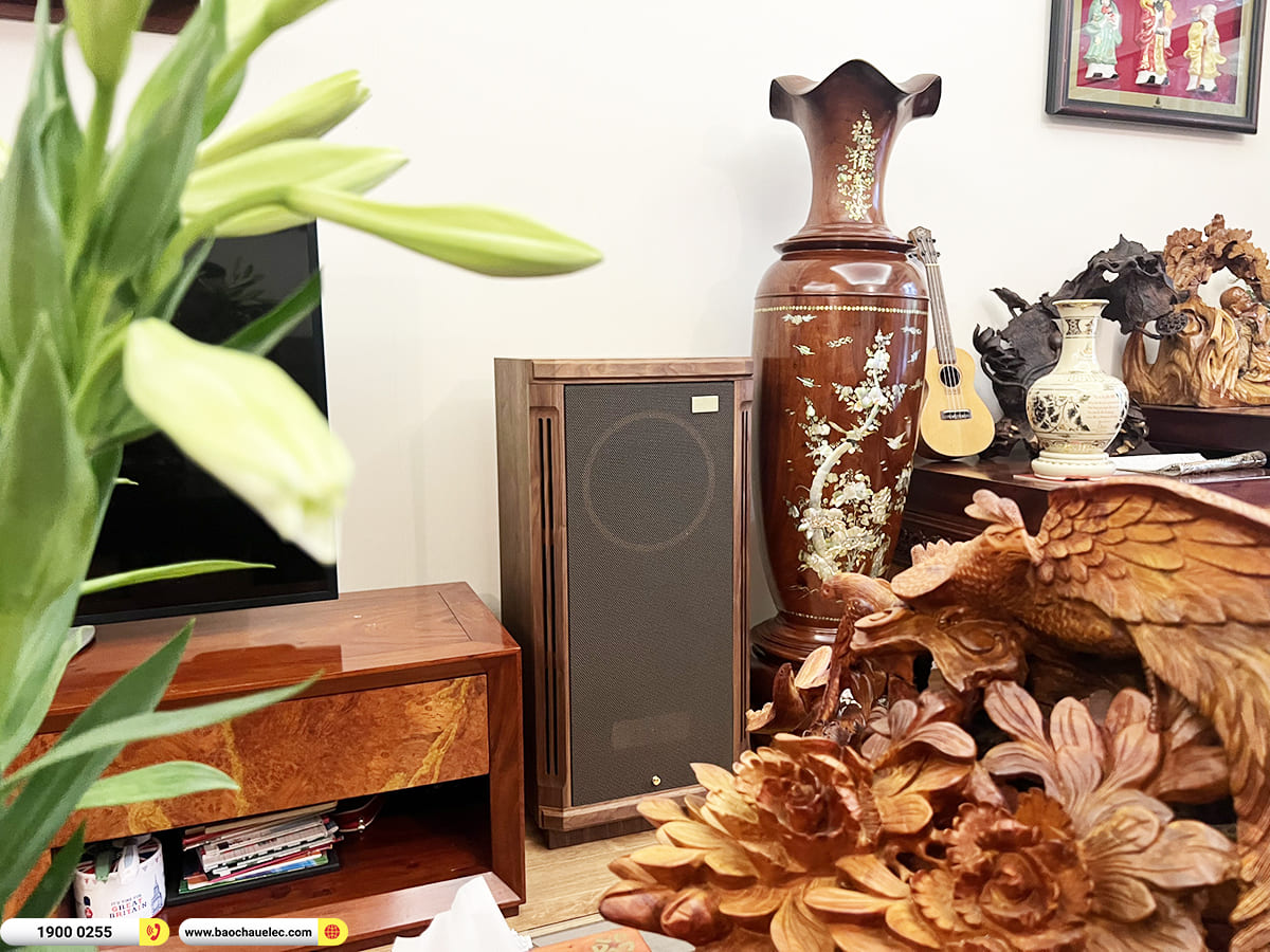 Lắp đặt d&agrave;n nghe nhạc Hi-end Tannoy cho kh&aacute;ch h&agrave;ng ở TPHCM