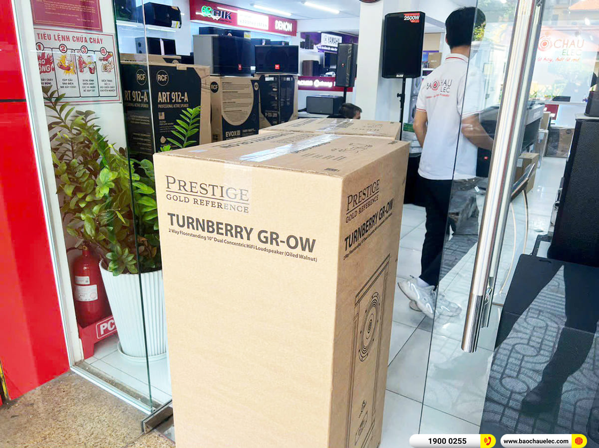 Lắp đặt d&agrave;n nghe nhạc Hi-end Tannoy cho kh&aacute;ch h&agrave;ng ở TPHCM