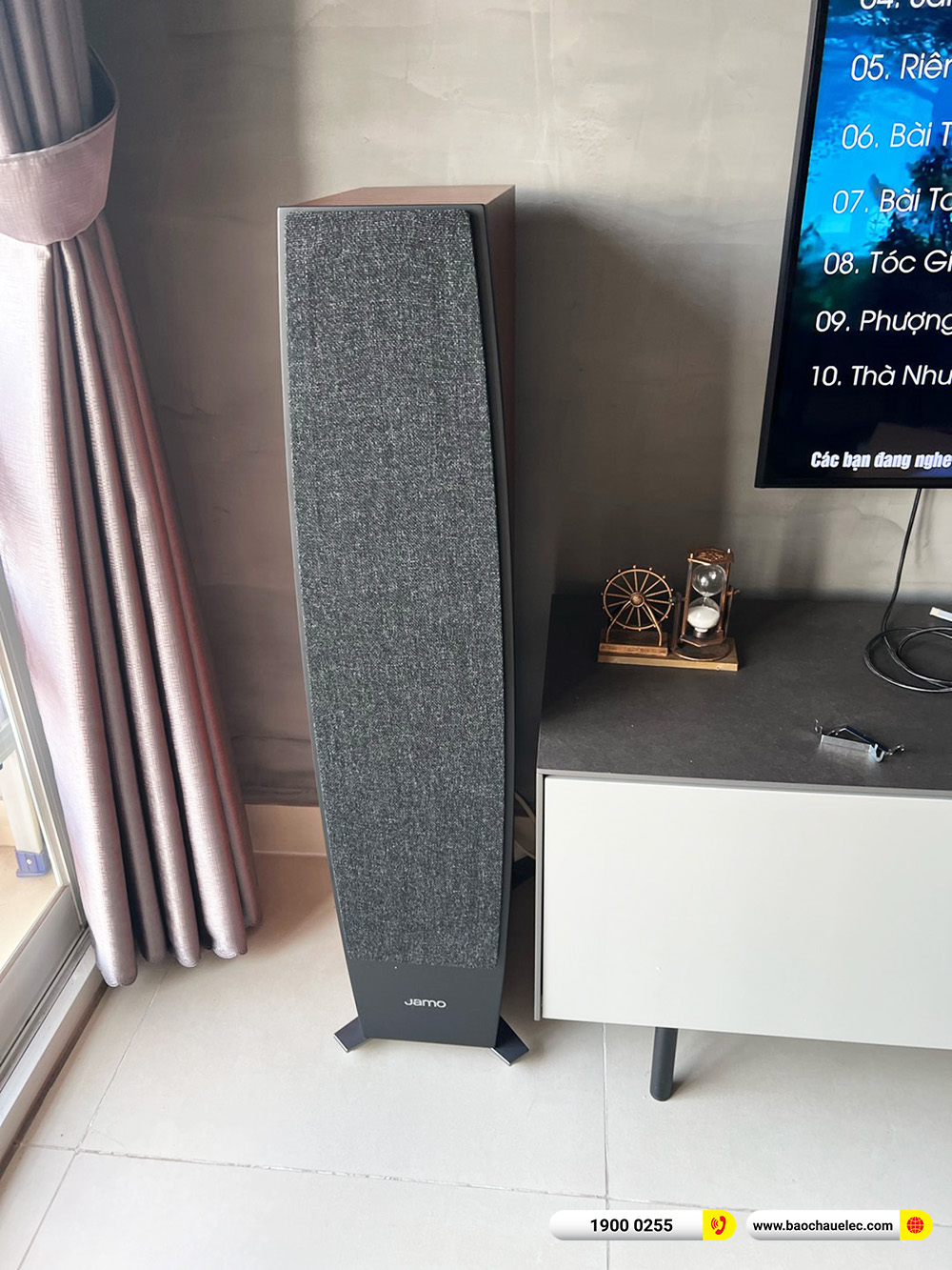 Lắp đặt d&agrave;n nghe nhạc Jamo hơn 25tr cho anh Vũ ở TPHCM