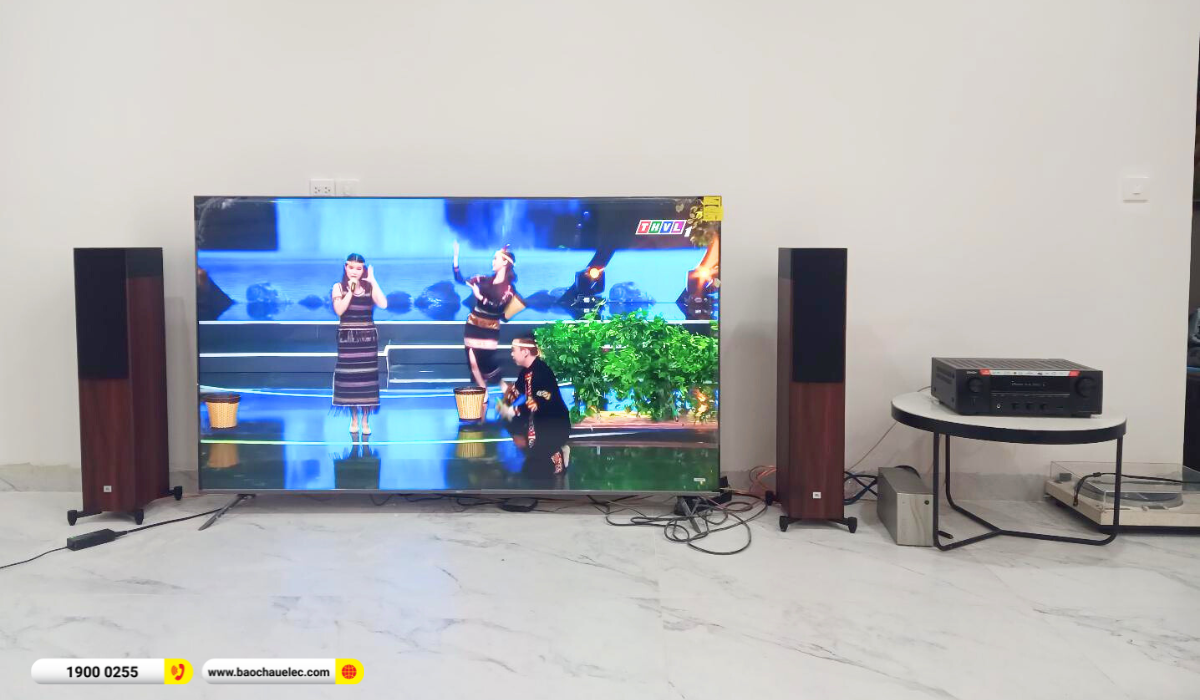 Lắp đặt d&agrave;n nghe nhạc JBL gần 28tr cho anh Dương tại H&agrave; Nội