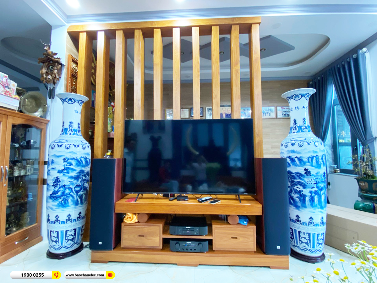 Lắp đặt d&agrave;n nghe nhạc JBL hơn 90tr cho anh M&ugrave;i ở TPHCM
