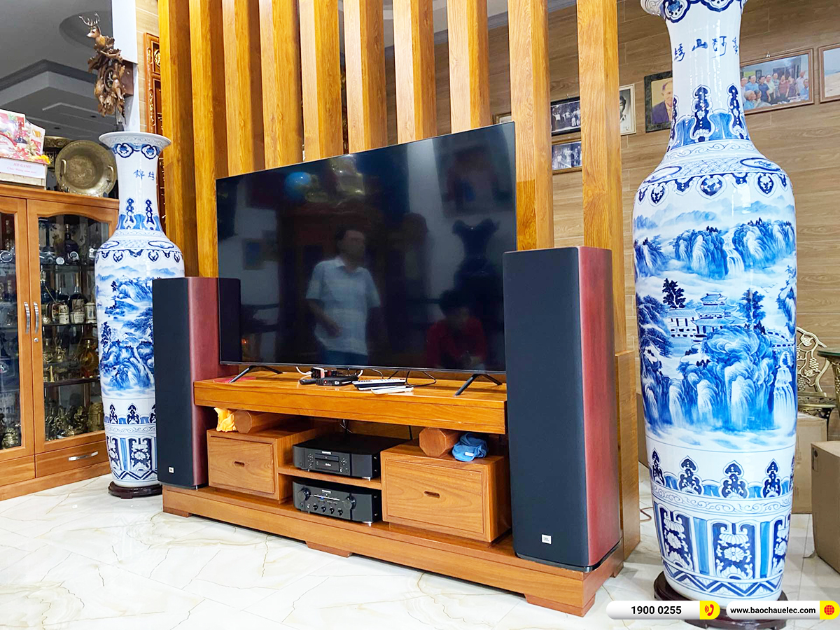 Lắp đặt d&agrave;n nghe nhạc JBL hơn 90tr cho anh M&ugrave;i ở TPHCM