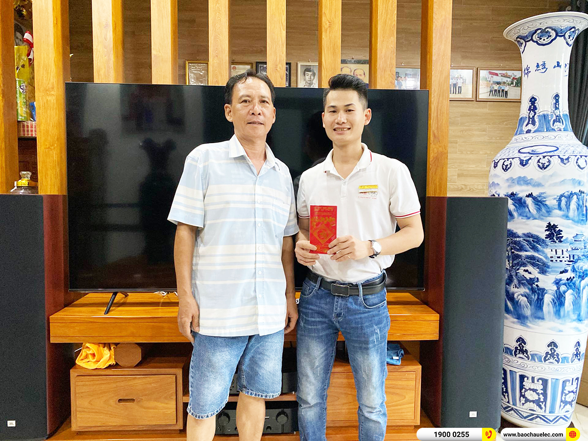 Lắp đặt d&agrave;n nghe nhạc JBL hơn 90tr cho anh M&ugrave;i ở TPHCM